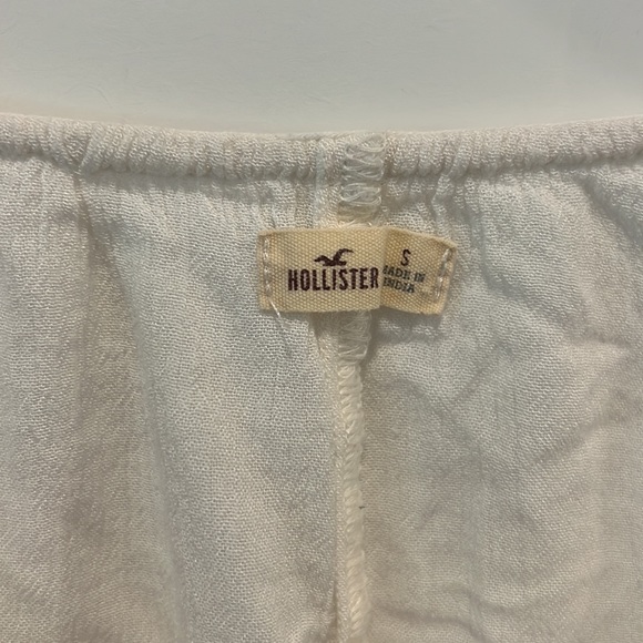 Hollister off white tunic / flowy hippy shirt size small - Picture 6 of 10